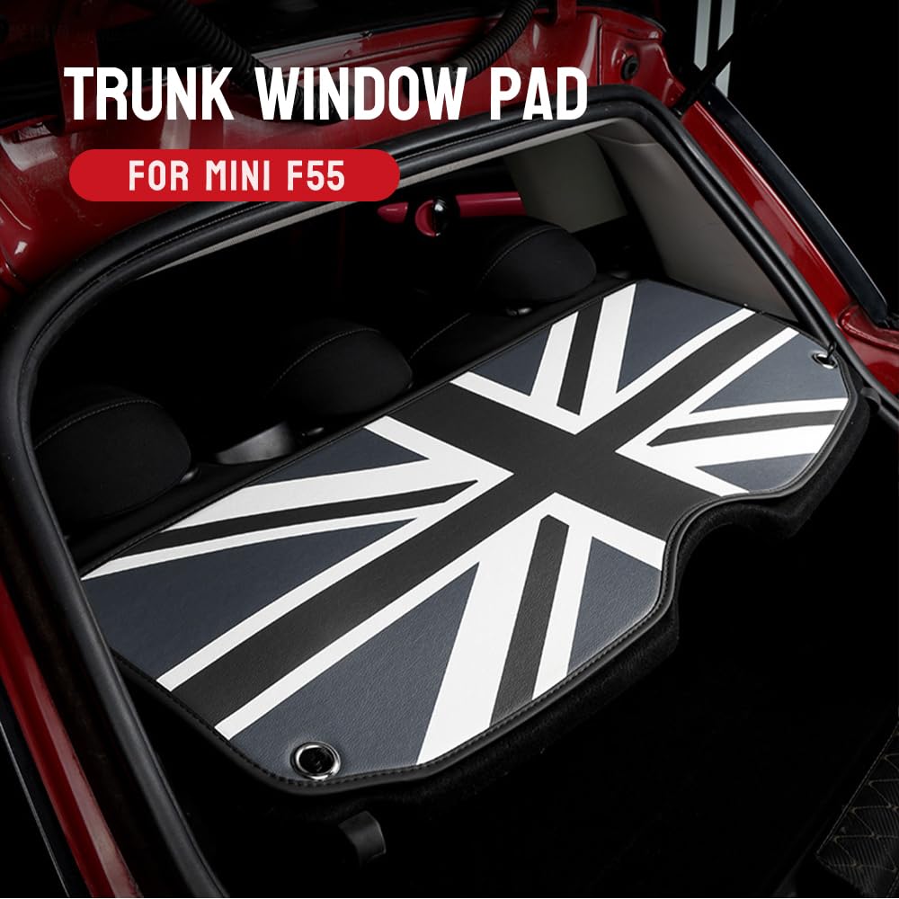 FDAIUN BMW Mini Cooper F55 Hatchback коврик для багажника на заднюю часть, пылезащитный коврик, совместим с Mini, серый