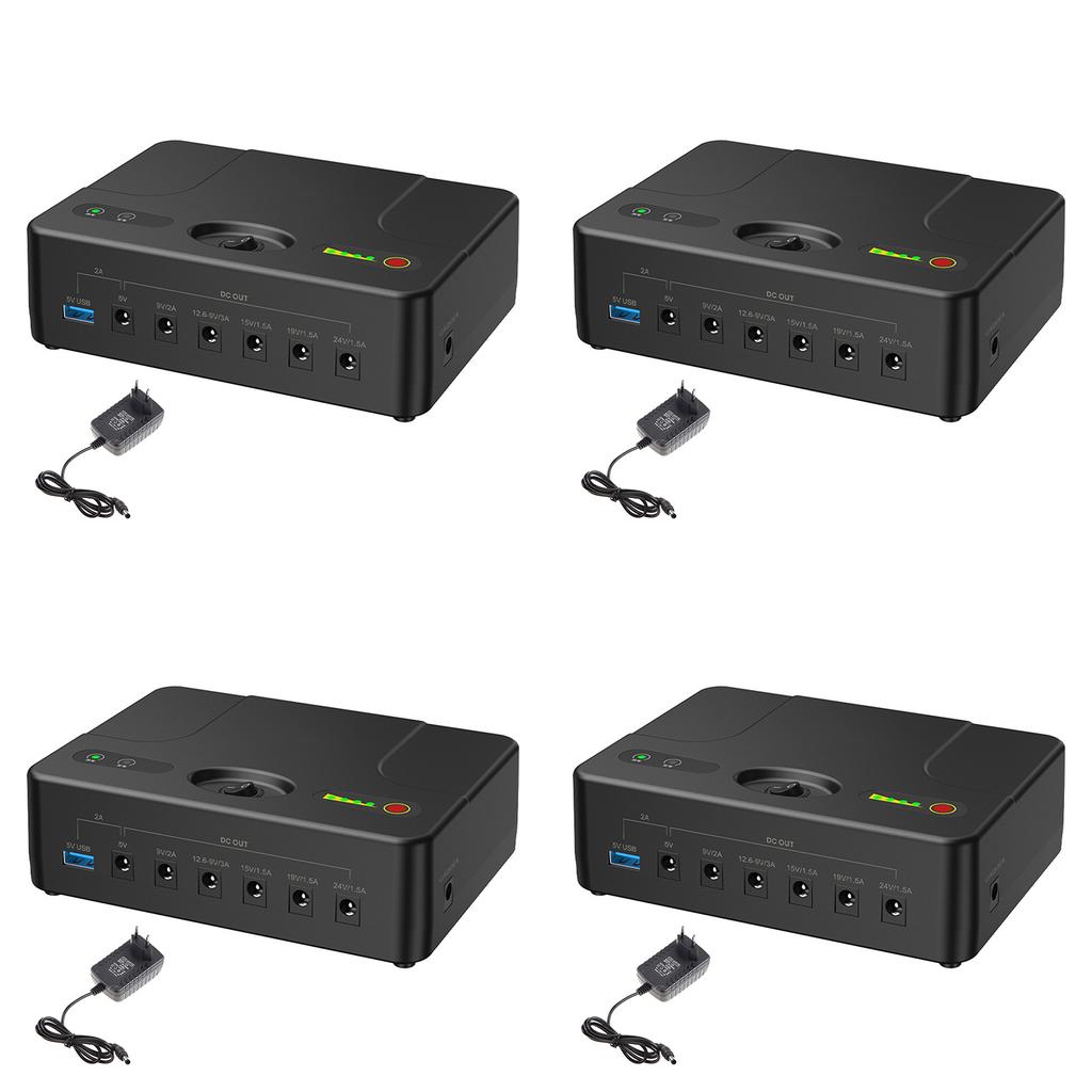 Мини-ИБП, источник бесперебойного питания 24000 мАч-42000 мАч, PowerBank для WIFI-модема/маршрутизатора VOIP-камер с выходом USB DC