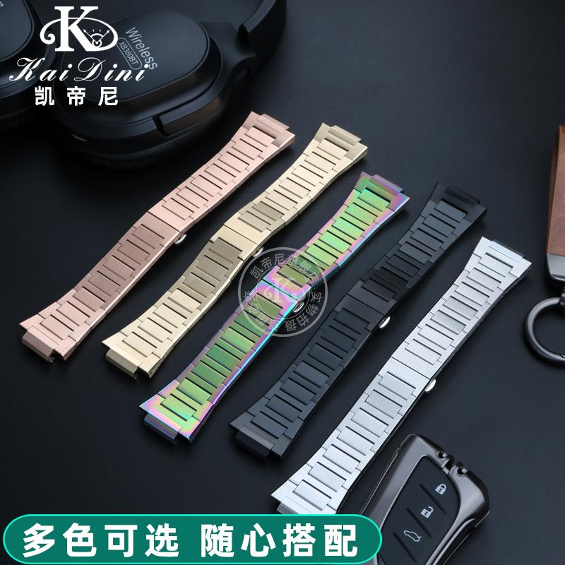 Для часов Casio GA-2100 GM2100 ремешок G-SHOCK дуб фермерский модифицированная стальная цепочка для часов стальной мужской ремешок браслет