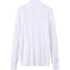 Polo Ralph Lauren Solid Color Pony Embroidered Zip Long Sleeve Knit Sweater Women Sweater White 211719049-005