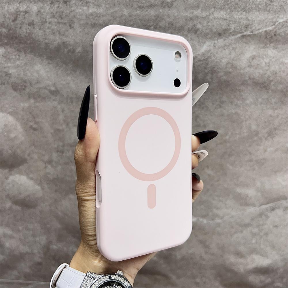 Официальный Оригинальный Силиконовый Магнитный Чехол Magsafe Для iPhone 17 Air 16 15 14 13 12 11 17 Pro Max Обязательные Чехлы