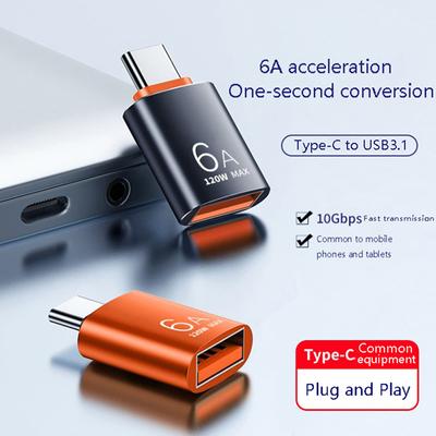 Переходник USB 3.0 на тип C OTG на USB C Разъем USB-A на микро USB типа C