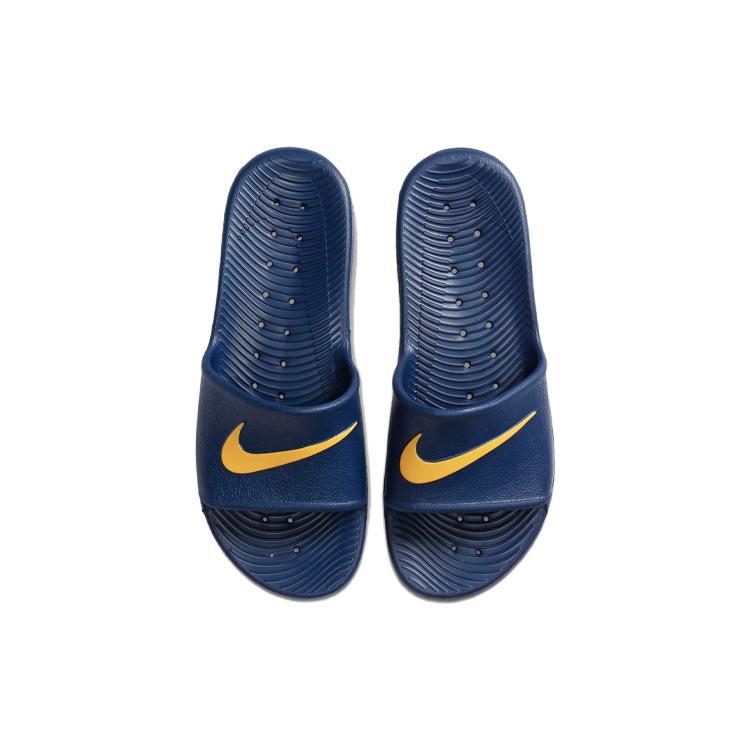 Nike Kawa Fashion Сине-желтые тапочки 'Blue Yellow' 832528-407