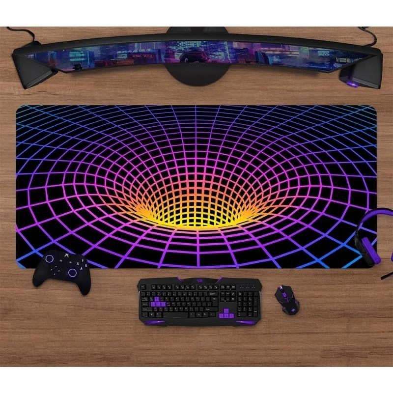 Gaming Mouse Pad Gamer Desk Mat Large Area Keyboard Pad Mousepad Carpet Laptop Computer E-Sports Modern Table Surface Mause Pad