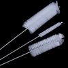 White 3Pcs Lab Test Tube Cleaning Brush Household Kitchen Bottle Clean Tool