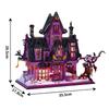 New Halloween Series Building Blocks Witch Bar Magic Shop Laboratory Small Particle Assembly Toy Model Festival Decoration Gift