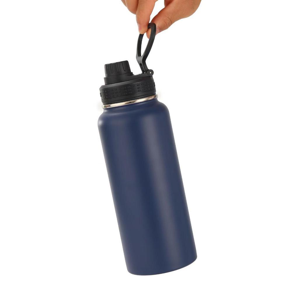 Large-Capacity 304 Stainless Steel Insulated Sports Bottle with Handle