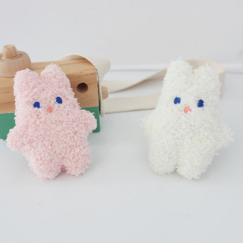 Милая мультяшная плюшевая брошь в виде медведя для девочек, одежда, бейджи, рюкзаки, кулон