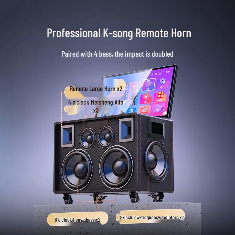 SANSUI PQ156 Home KTV Audio System