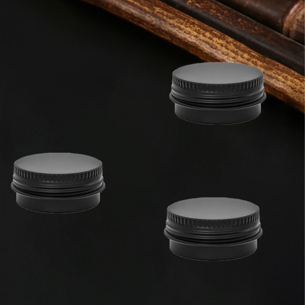 Portable Dust-proof Black Pill Box Light-proof With Lid Mini Medicine Box Not Rust Safety Pill Packing Box Medicine Storage