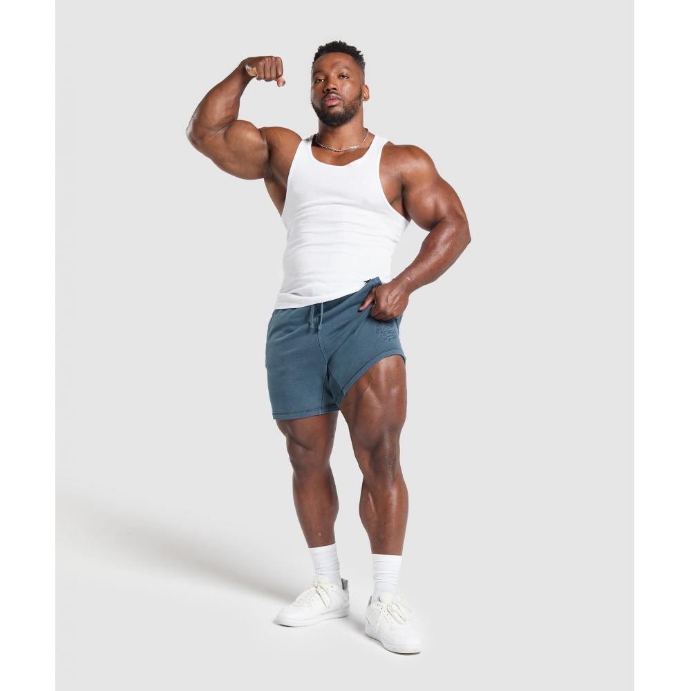 Gymshark Премиальные шорты Legacy Cargo Синие A6a7a Uczq