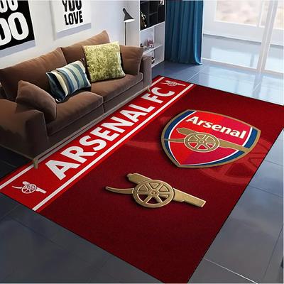Ковер Arsenal F.C для гостиной, спальни, дома, декора дивана, детский игровой нескользящий коврик