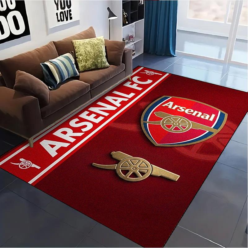 Ковер Arsenal F.C для гостиной, спальни, дома, декора дивана, детский игровой нескользящий коврик