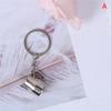 Creative Coffee Keychain Coffee Handle Keyring Portable Coffee Accessories Gift