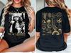 Футболка с туром Don't Be A Lady Be A Legend Стиви Никс Повседневная свободная футболка с принтом Круглый вырез Хлопковая футболка Унисекс Подарок для фанатов