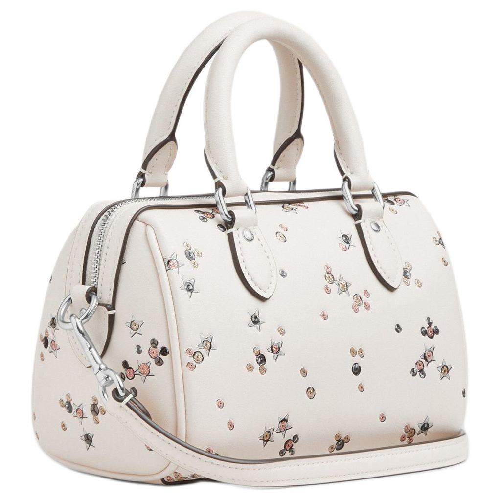 Coach Мини сумка-камера Jamie Signature Jacquard Серебряная фурнитура Повседневная CCI68-SVCAH
