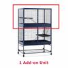 Savic Royal Suite 100 Main Rodent Cage, Navy Blue, 99.8 x 63.2 x 99 cm