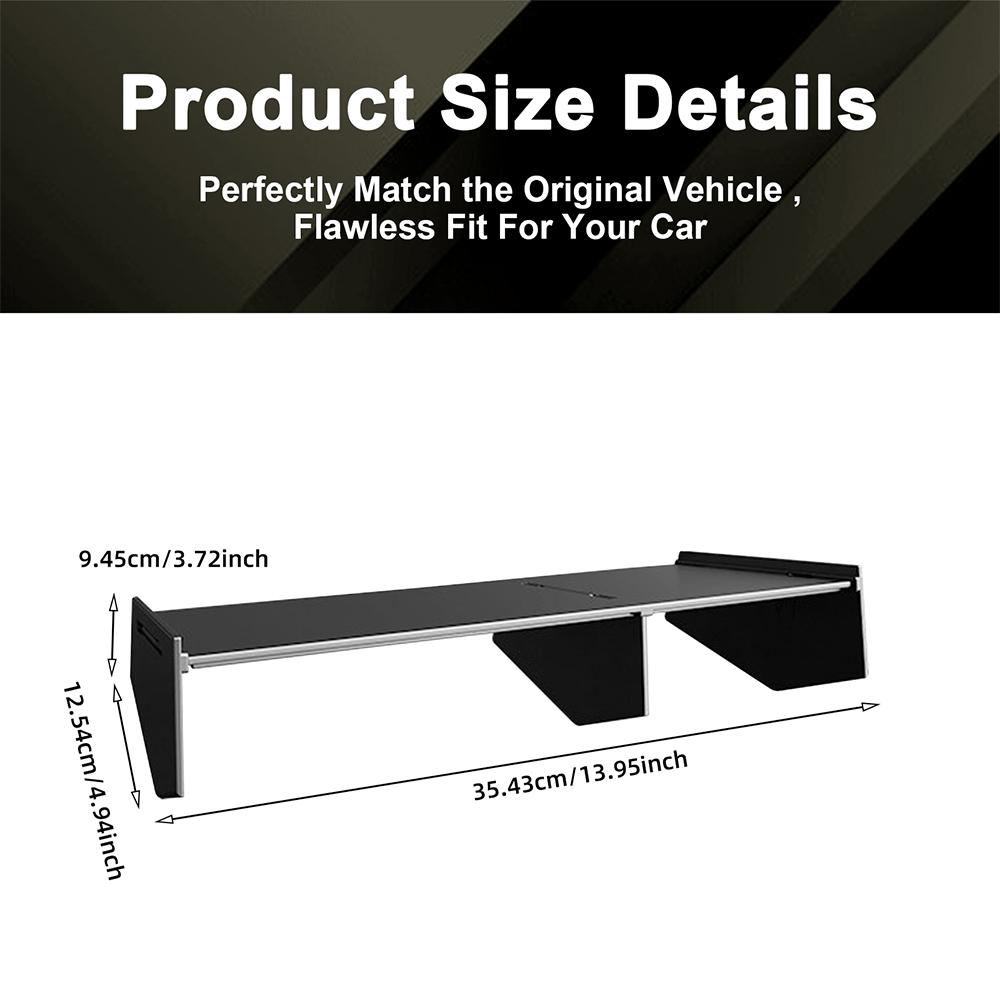 For Toyota RAV4 2026-2027 Center Console Storage Box Passenger Storage Divider ABS Interior Space Organizer Car Stowing Tidying