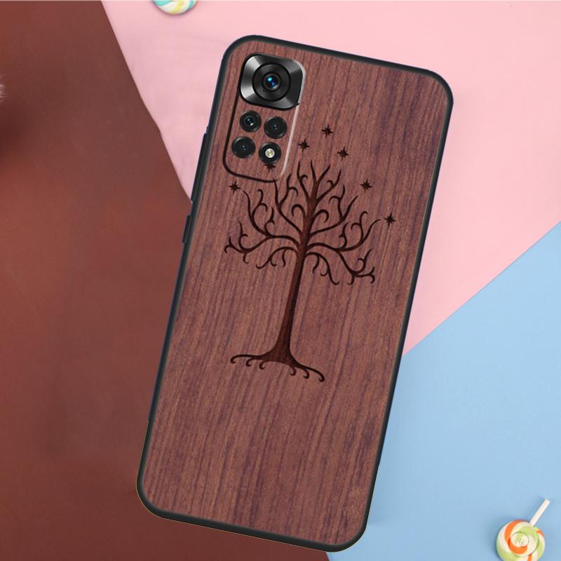 Чехол с рисунком Дерево Цветок Бамбук Дерево для Xiaomi Redmi Note 13 Pro 14 12 11 9 10 9S 10S 11S 12S Redmi 10C 12C 13C 14C
