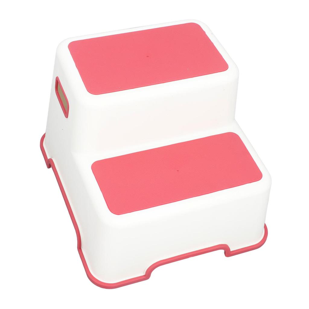 Children Step Stool Plastic 2 Levels Non Slip Thickened Toddler Step Stool for Handwashing