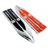 Protective Umbrella Blade Blade Plate Labeling Car Blade Side Label Modified Metal Car Label Car Decoration Sticker