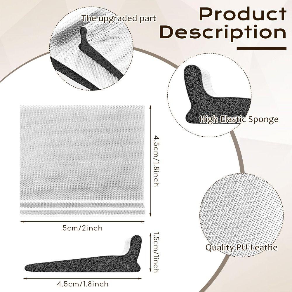 10 Pcs Self Adhesive Door Corner Seal Corner Foam Weatherstripping Draft Stopper  Home Improvement