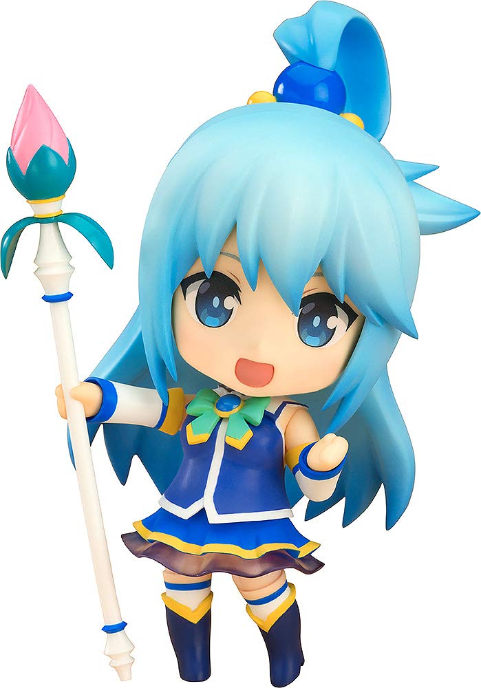 Good Smile Company Nendoroid Blessing On This Wonderful Aqua Plastic Painted Movable Figure Tertiary Resale KonoSuba God's World! Non-scale