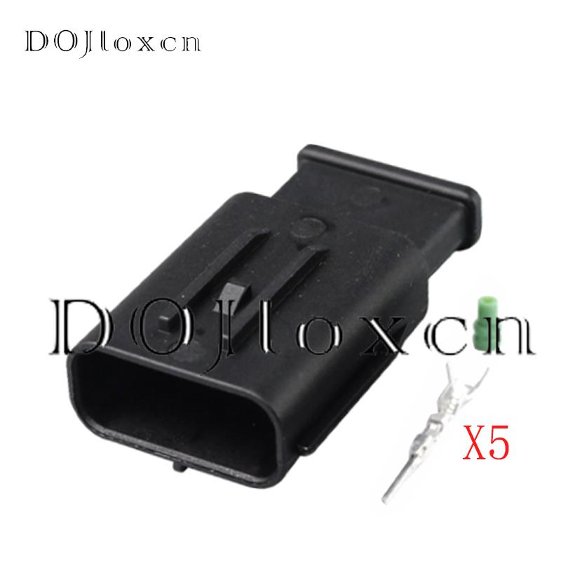 1/5/10/20/50 Sets 5 Pin Automotive Connectors 6189-1046 MAF Sensor Air Flow Meter Male Female Plug For Toyota Crown Camry Reiz
