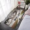 Doormat Flannel Floor Mat B-Bon Jovi Indoor Foot Rug Bedside Mats Kitchen Corridor Absorbent Carpet Ideal for Balcony Decoration