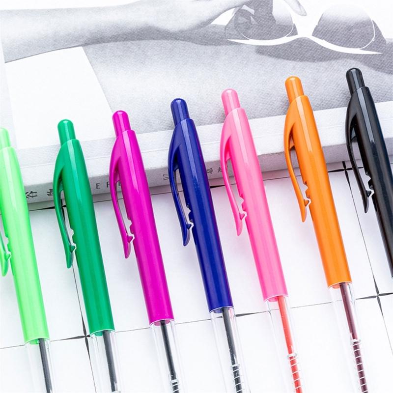 Retractable Ballpoint Pen 1.0mm Signing Pen Smooth Writing Tool For Sketching Notetaking Tasks