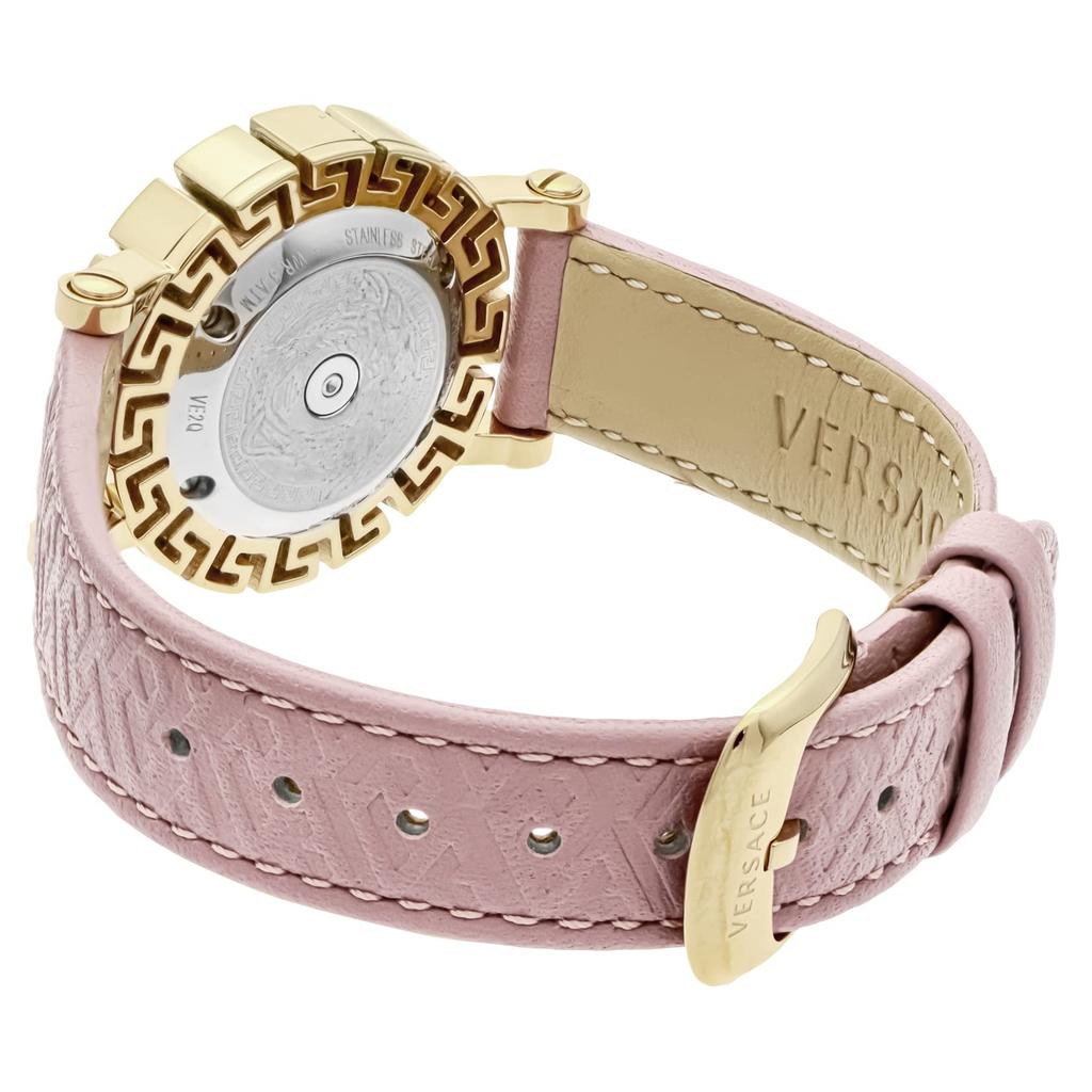 Часы GRECA GLAM Pink Dial Stainless Steel Sapphire Glass Quartz 30MM Swiss Watch VE2Q00222 [Versace] Женские [Товар]