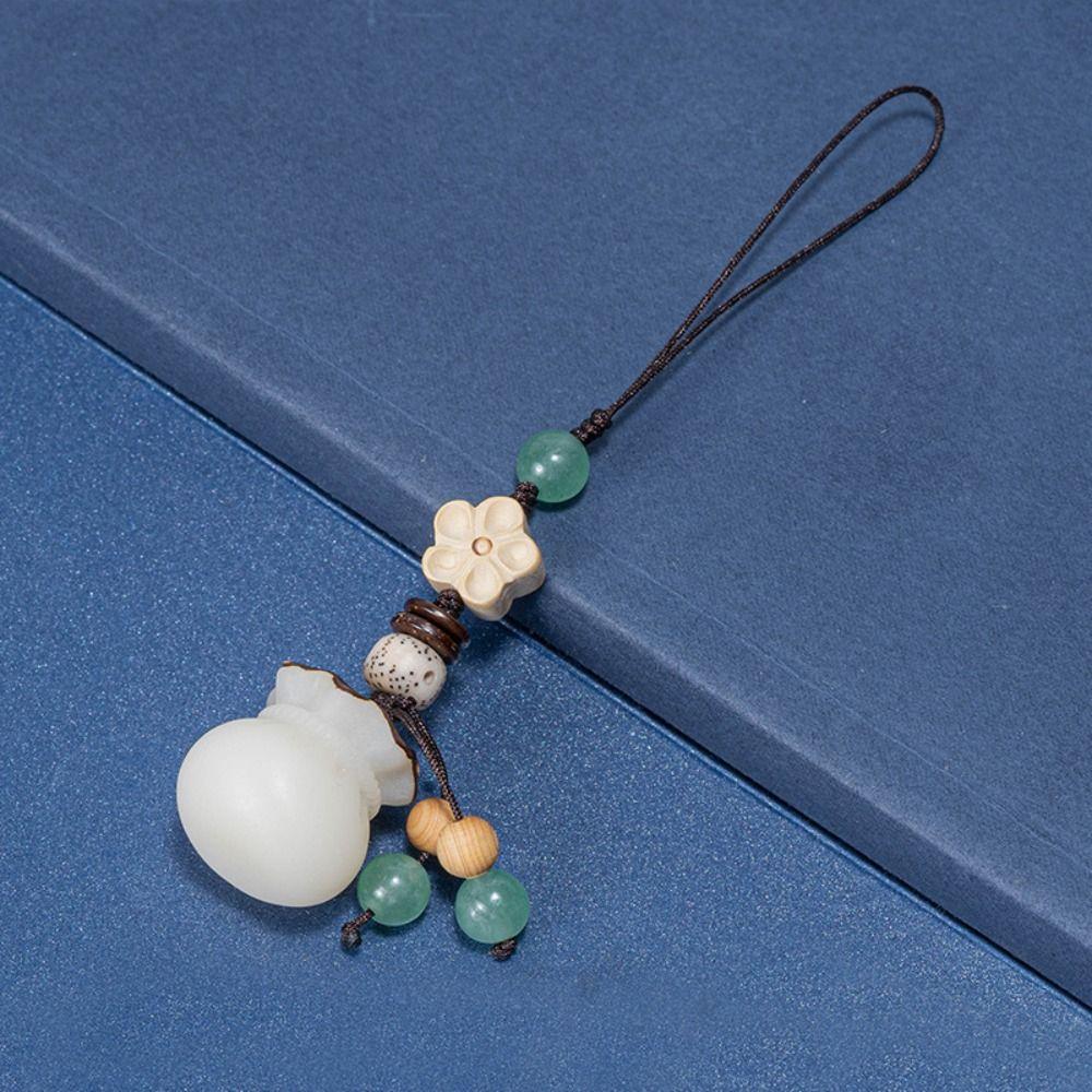 Подарок другу китайский счастливый брелок ручной работы держатель для ключей женская сумка кулон Бодхи кошелек держатель для ключей