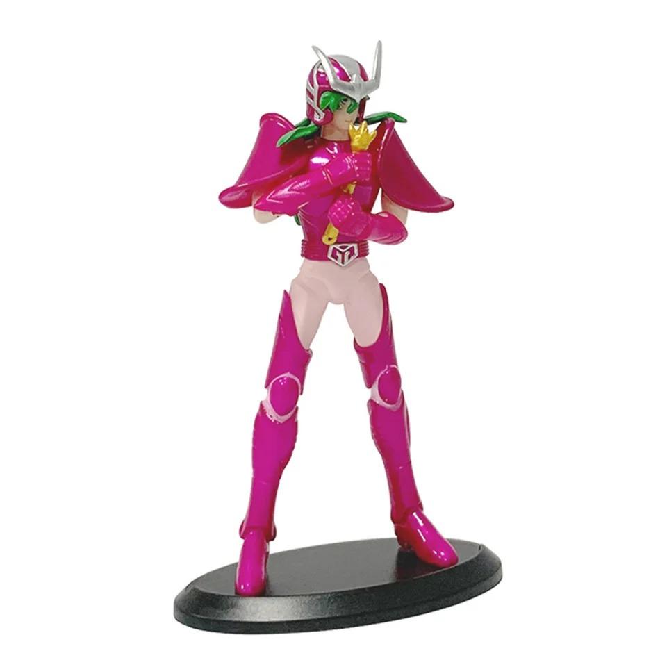 19Cm Anime Figure Phoenix Ikki Hyoga Seiya Shiryu Standing Armor Model Children'S Toys Pvc Box Desktop Collection Decoration