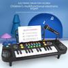 25-Key Children's Electronic Piano Toy with Microphone: Early Education Music Simulator