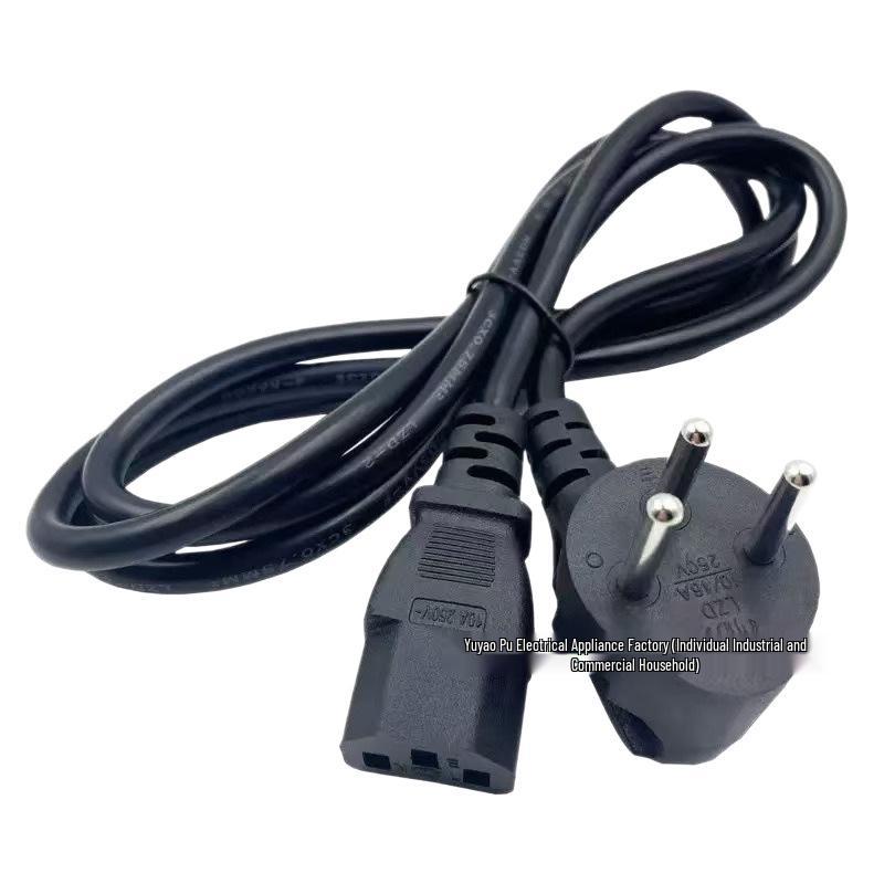Certified Israel C15 Pure Copper 3-Core Power Cord