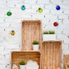 Indoor Outdoor Garden Decorations Bedroom Art Craft Sculptures Portable Ladybug Decors