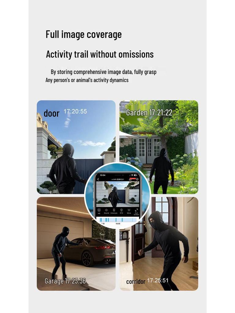 Беспроводной комплект NVR 5 МП: 4/8-канальная система видеонаблюдения с удаленным просмотром через мобильное устройство