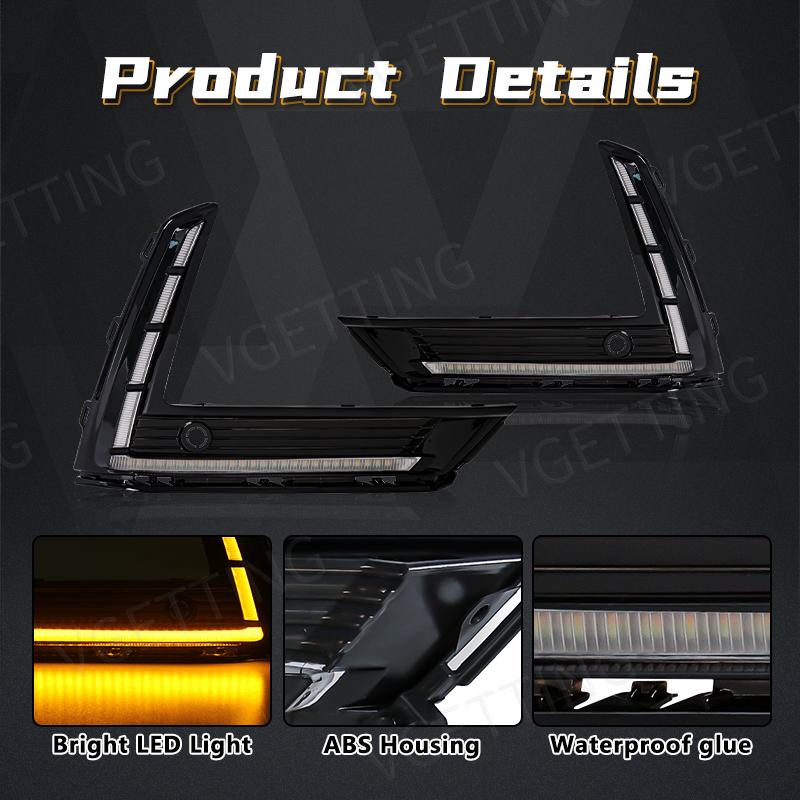 Для Honda CRV CR-V 2025 светодиодные дневные ходовые огни DRL дневные ходовые огни динамические поворотные противотуманные фары белые желтые синие автомобильные аксессуары