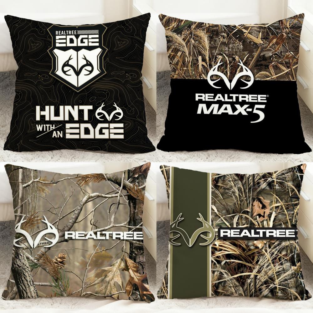Крутая наволочка R-Realtree Удобная двусторонняя наволочка Идеально для автомобиля, дивана, спальни и не только