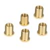 5 шт. Золотой Адаптер резьбы ручки переключения передач Гайка-вставка Комплект M10x1.25 Аксессуары AU