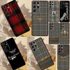 Чехол-накладка Outlander Tartan Sassenach для Samsung Galaxy S23 S21 Ultra S20 FE S9 S10 S22 Plus Note 10 Plus S22 Ultra Coque