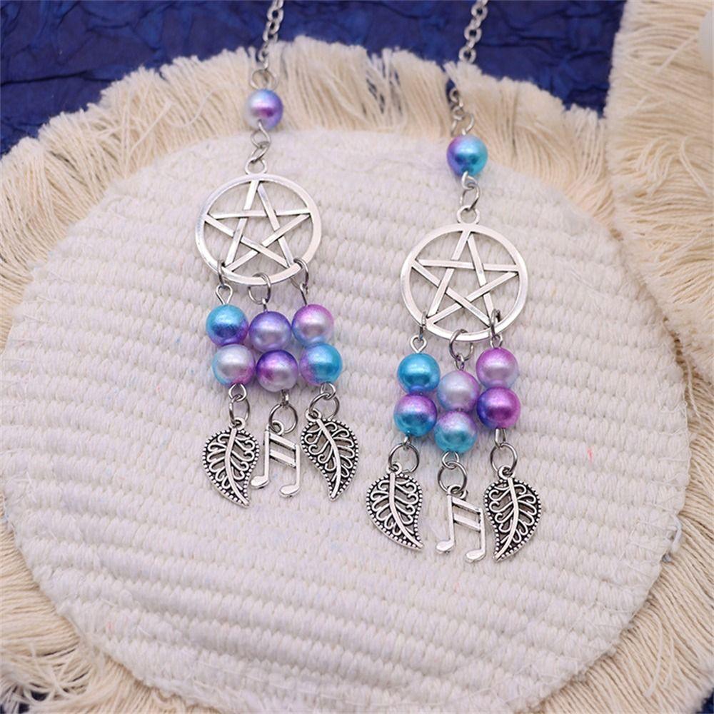 Rearview Mirror Hanging Ornaments Beads Car Decoration Cute Car Interior Pendant