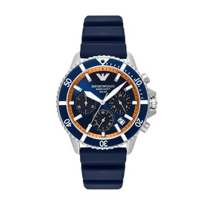Emporio Armani World Explorer AR11696 Синие наручные часы Мужские