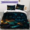 Steve'S Minecraft Survival Adventure Bedding 1 Duvet Cover 2 Pillowcase Without Core Without Core Soft And Comfortable Bedding Set