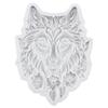 Wolf Silicone Mold Wolf Head Fondant Molds Cake Decorating Tools Cupcake Topper Candy Resin Clay Chocolate Gumpaste Mold