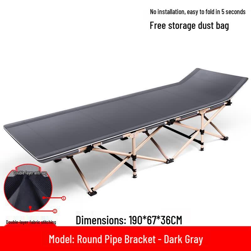 OIMG Single Outdoor Folding Cot
