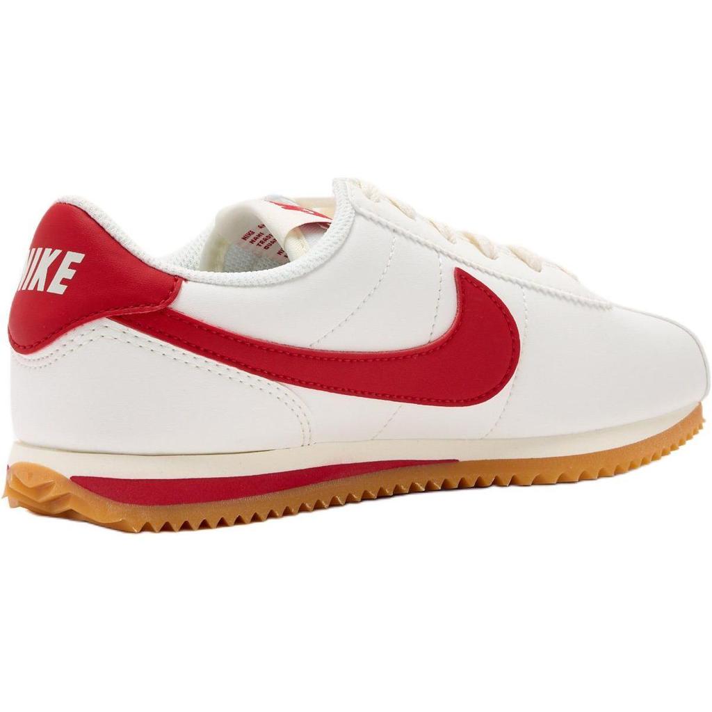 Nike Кроссовки Cortez GS Sail University Red Gum Kids, цвет кремово-желтый DM0950-113