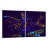 2x GLASS PROTECTIVE PLATE FOR STOVE 40x52 MUZYK
