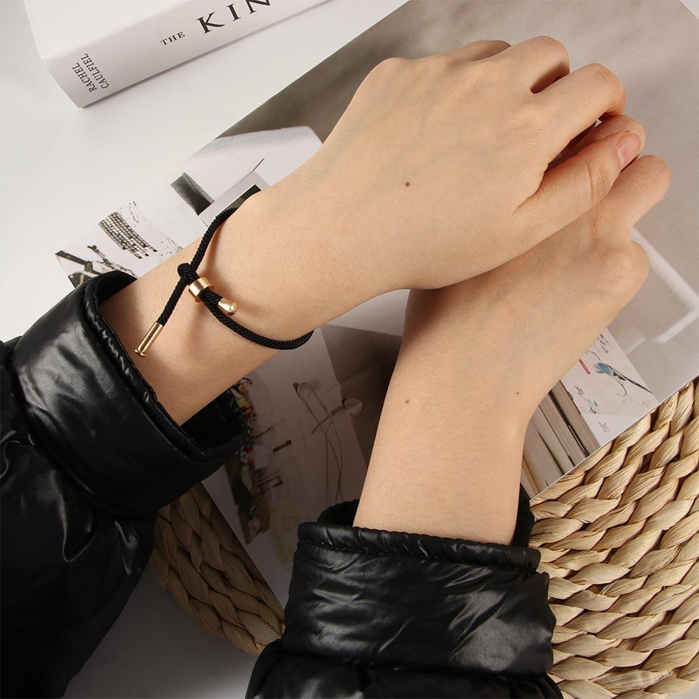 День Однотонный Веревочное Плетение Женские Мужские Нитяные Повязки на Талию Браслеты Дружбы Браслеты для Пары