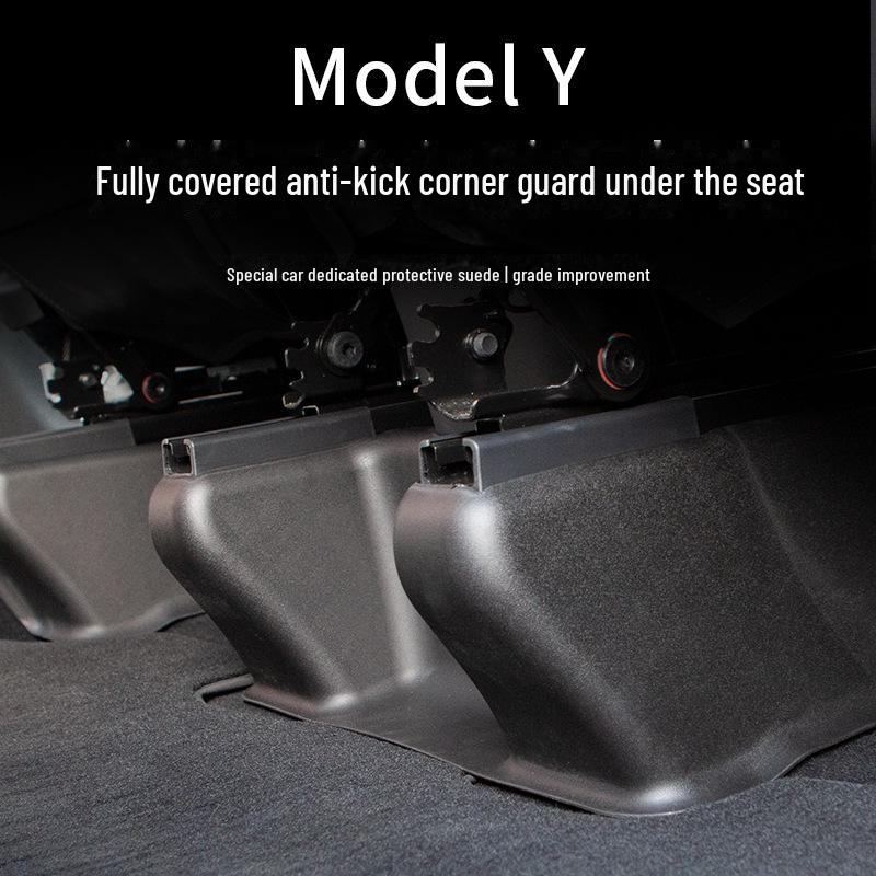 Защита сиденья Tesla Model Y: Полное покрытие, передняя и задняя защита от ударов